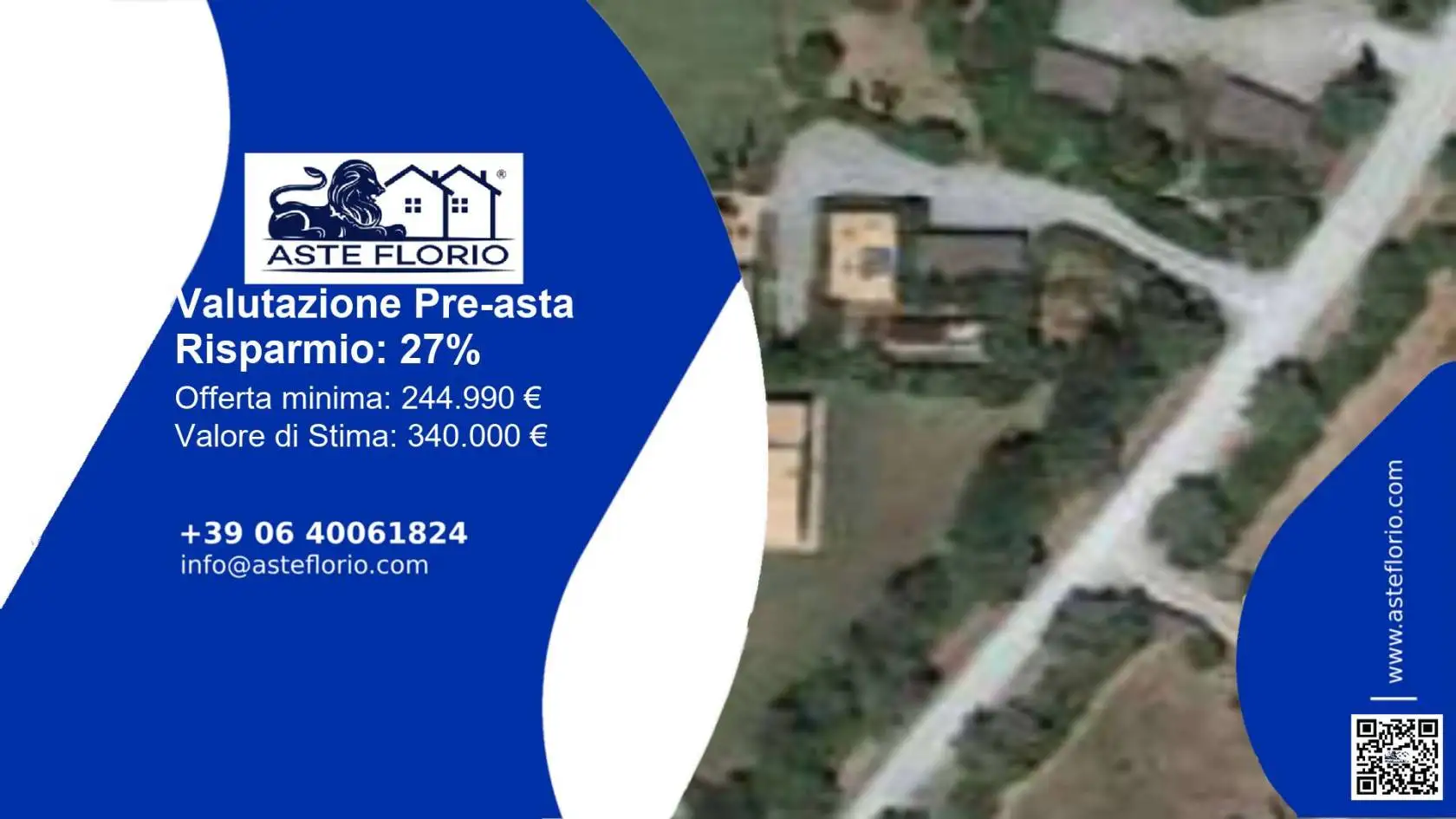 Villa in asta a Roma