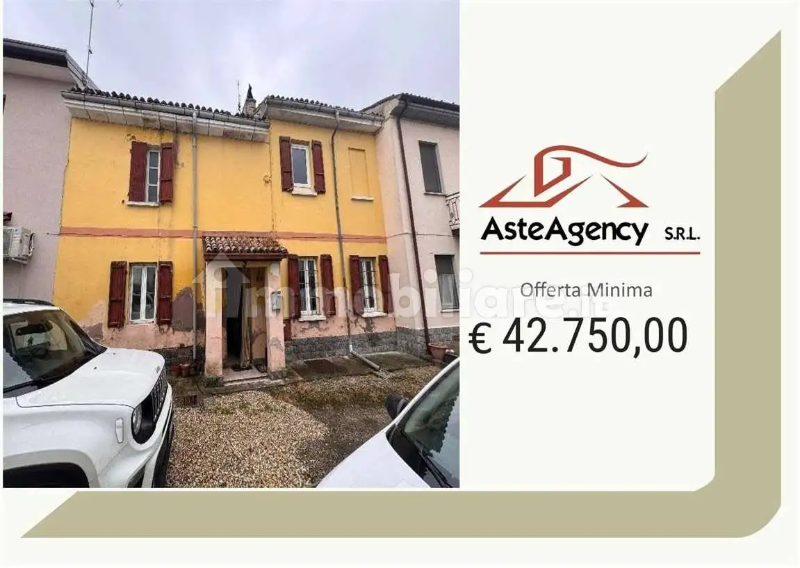 Casa indipendente in asta a Pancarana