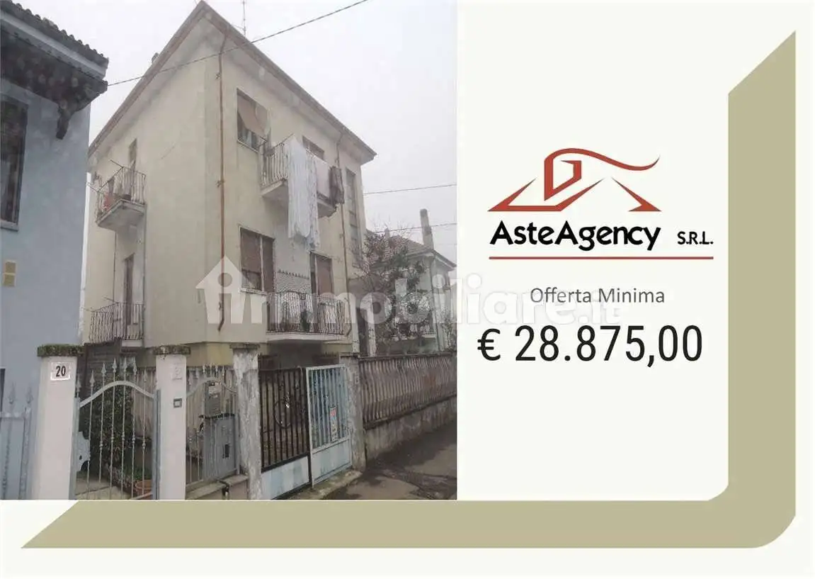 Appartamento in asta a Mortara