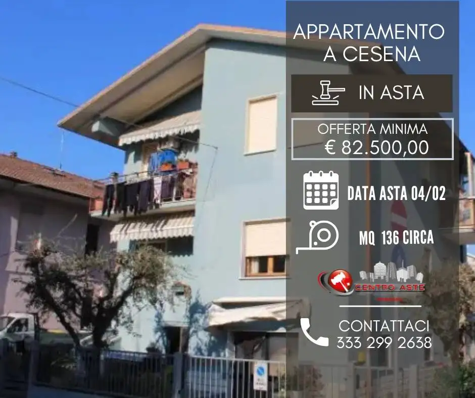 Appartamento in asta a Cesena