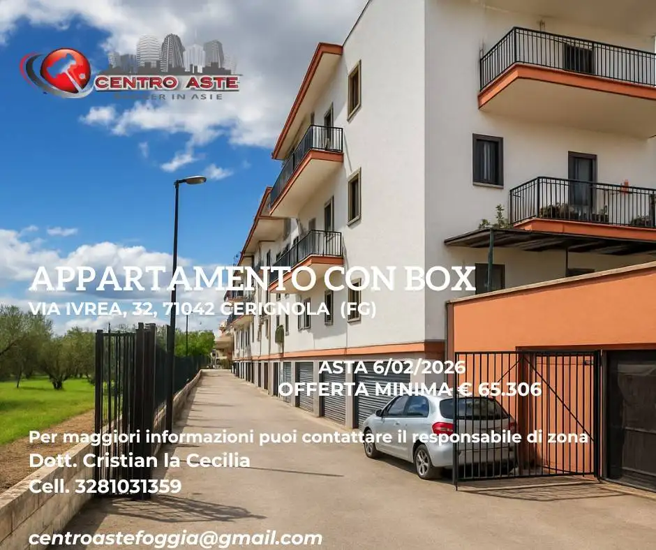 Appartamento in asta a Cerignola