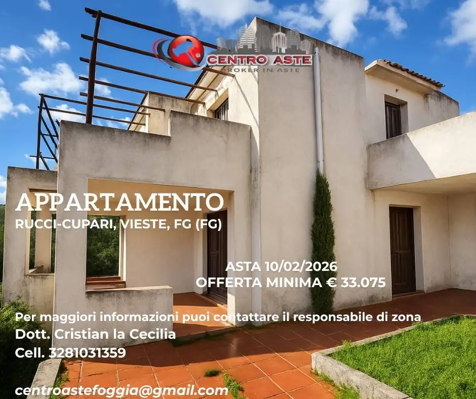 Appartamento in asta a Vieste