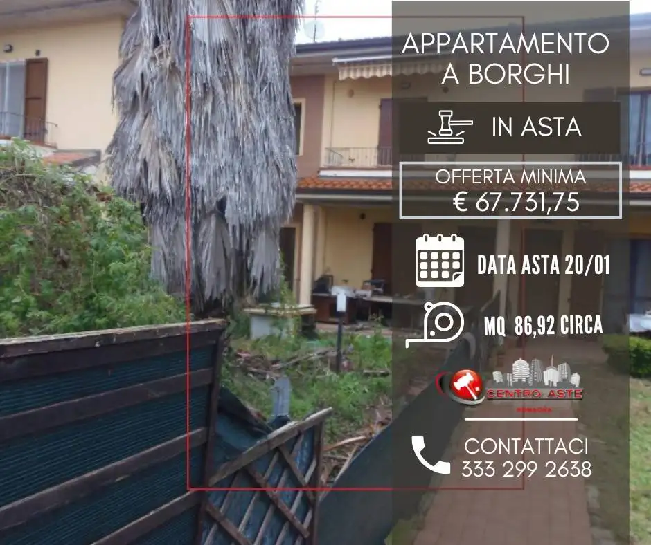 Appartamento in asta a Borghi