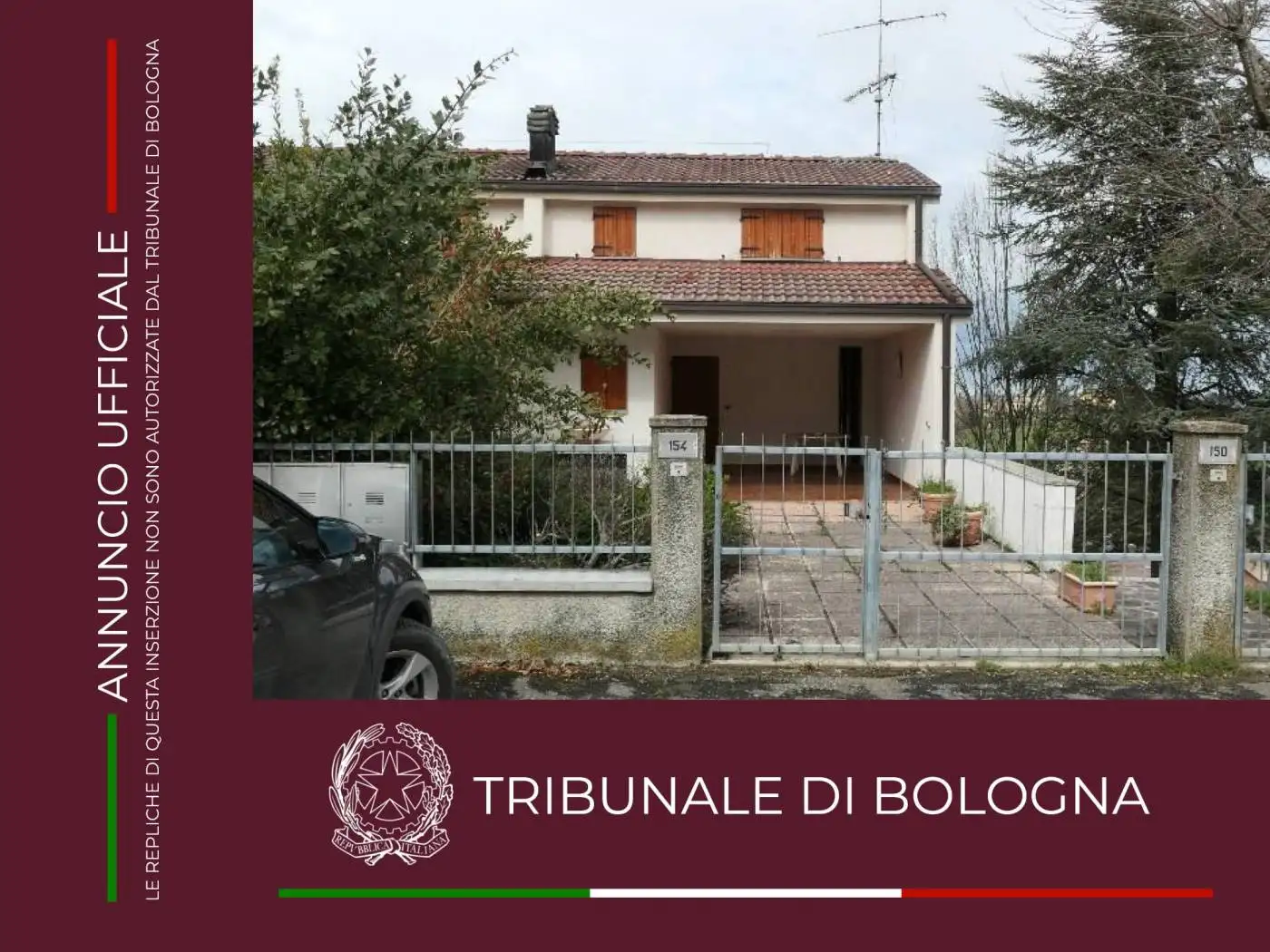 Villetta a schiera in asta a Zocca