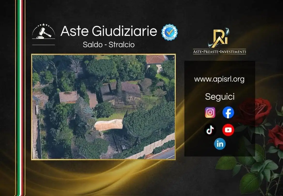 Villa in asta a Roma