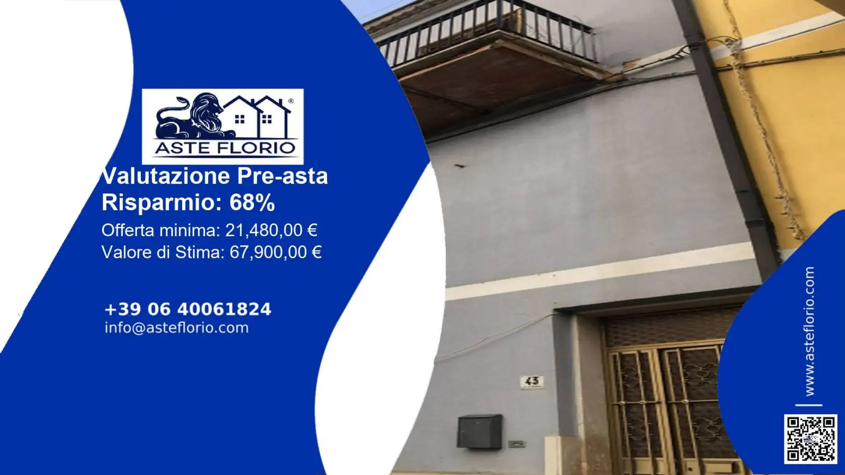 Appartamento in asta a Sonnino