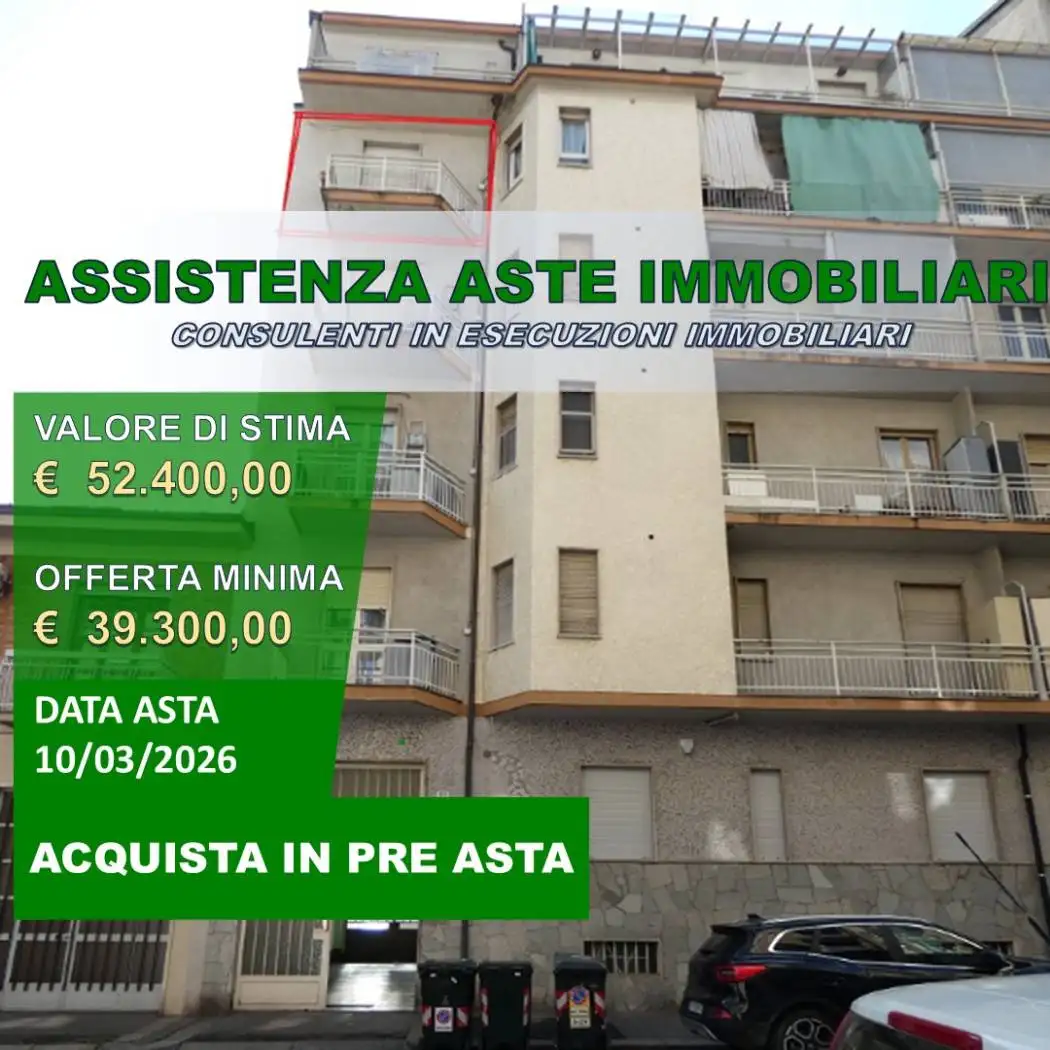 Appartamento in asta a Torino