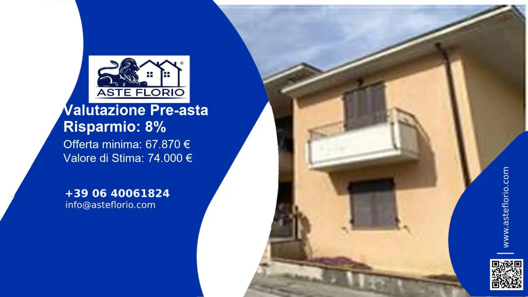 Appartamento in asta a Montecalvo in Foglia