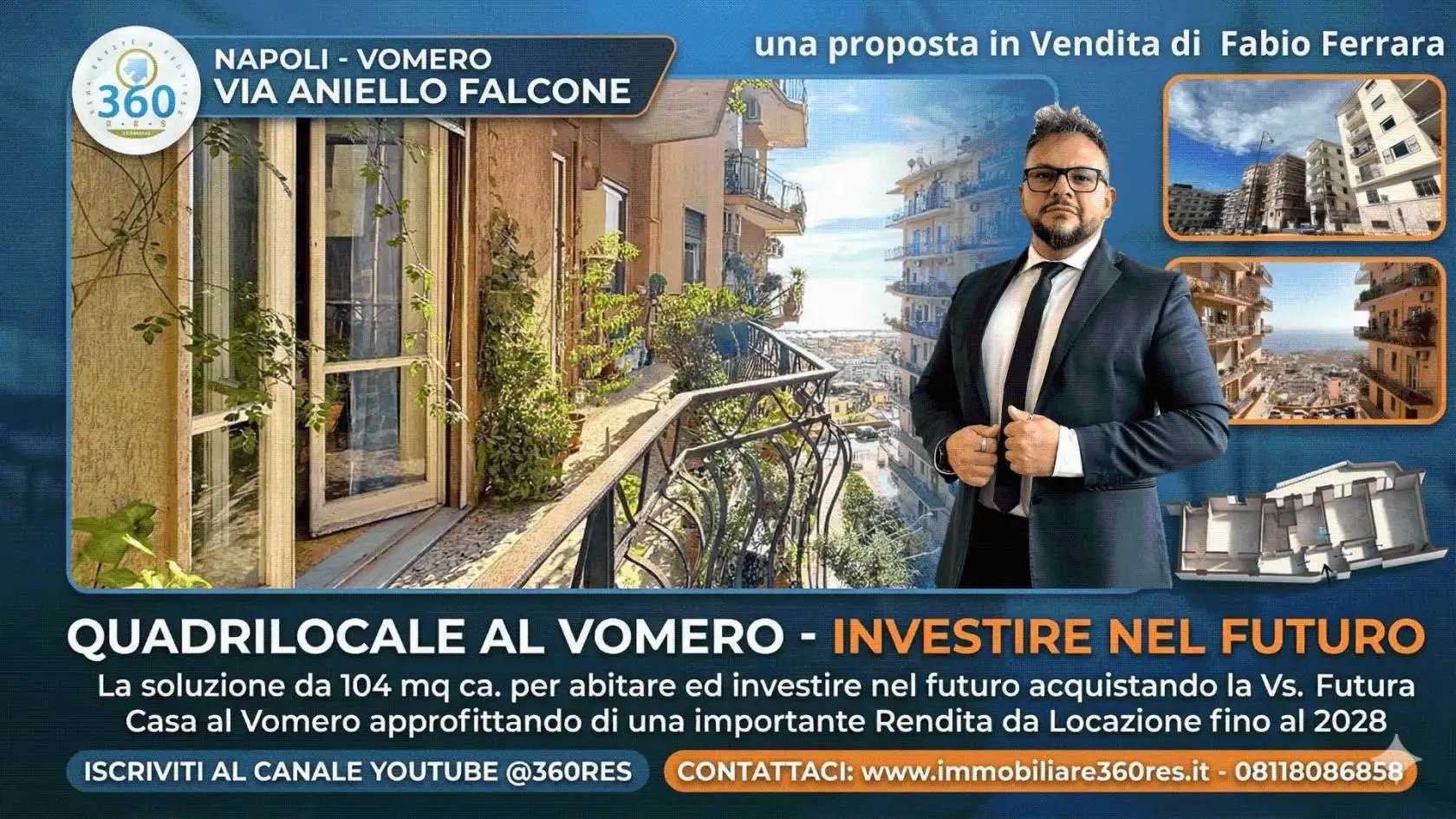 Appartamento in vendita a Napoli