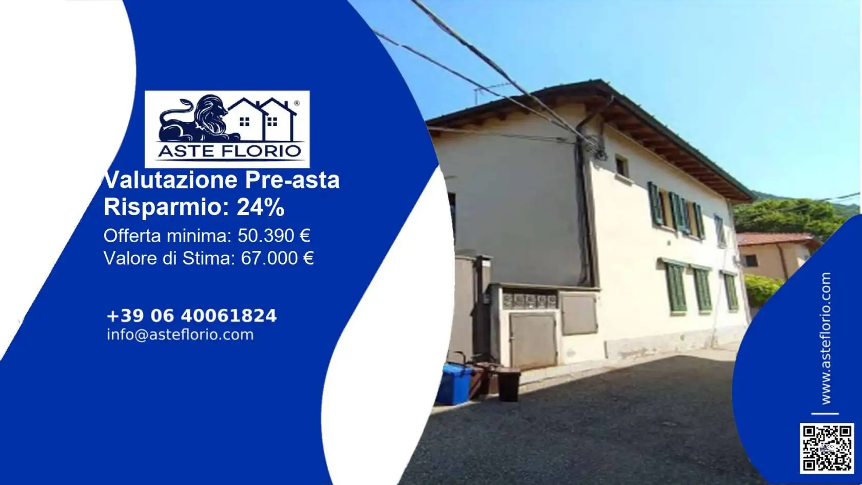 Appartamento in asta a Casalzuigno