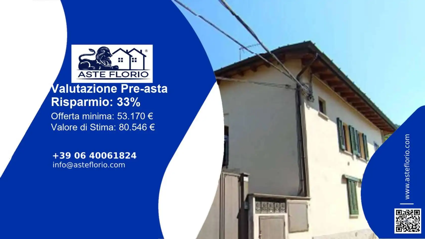 Appartamento in asta a Casalzuigno