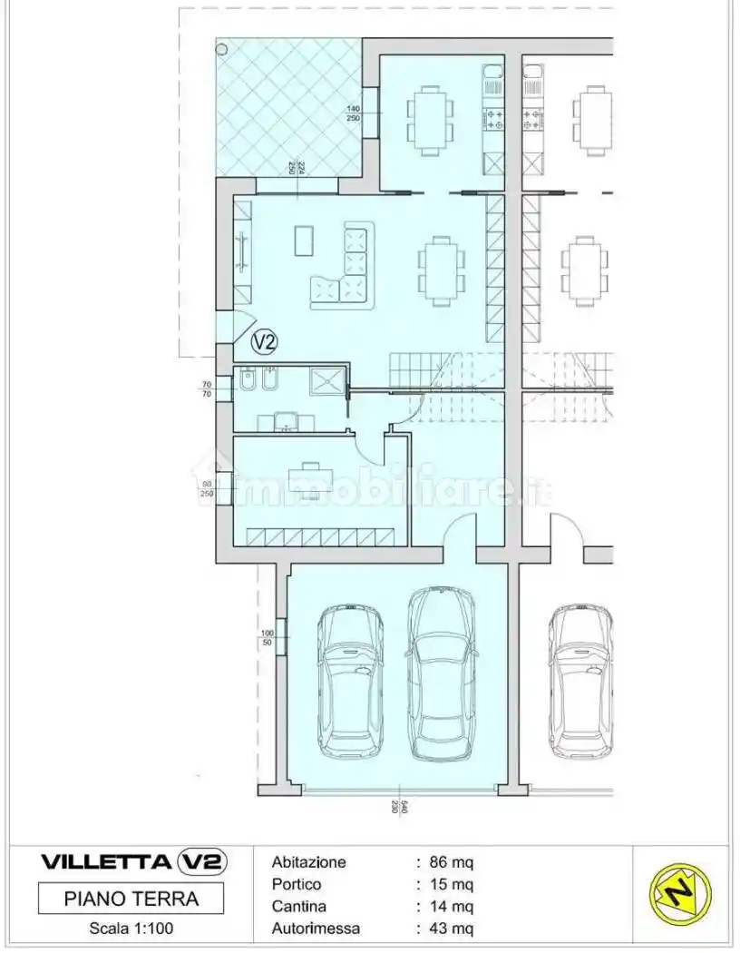 Villa bifamiliare, nuova, 185 m², Canali - Capriolo, Reggio Emilia - foto 5