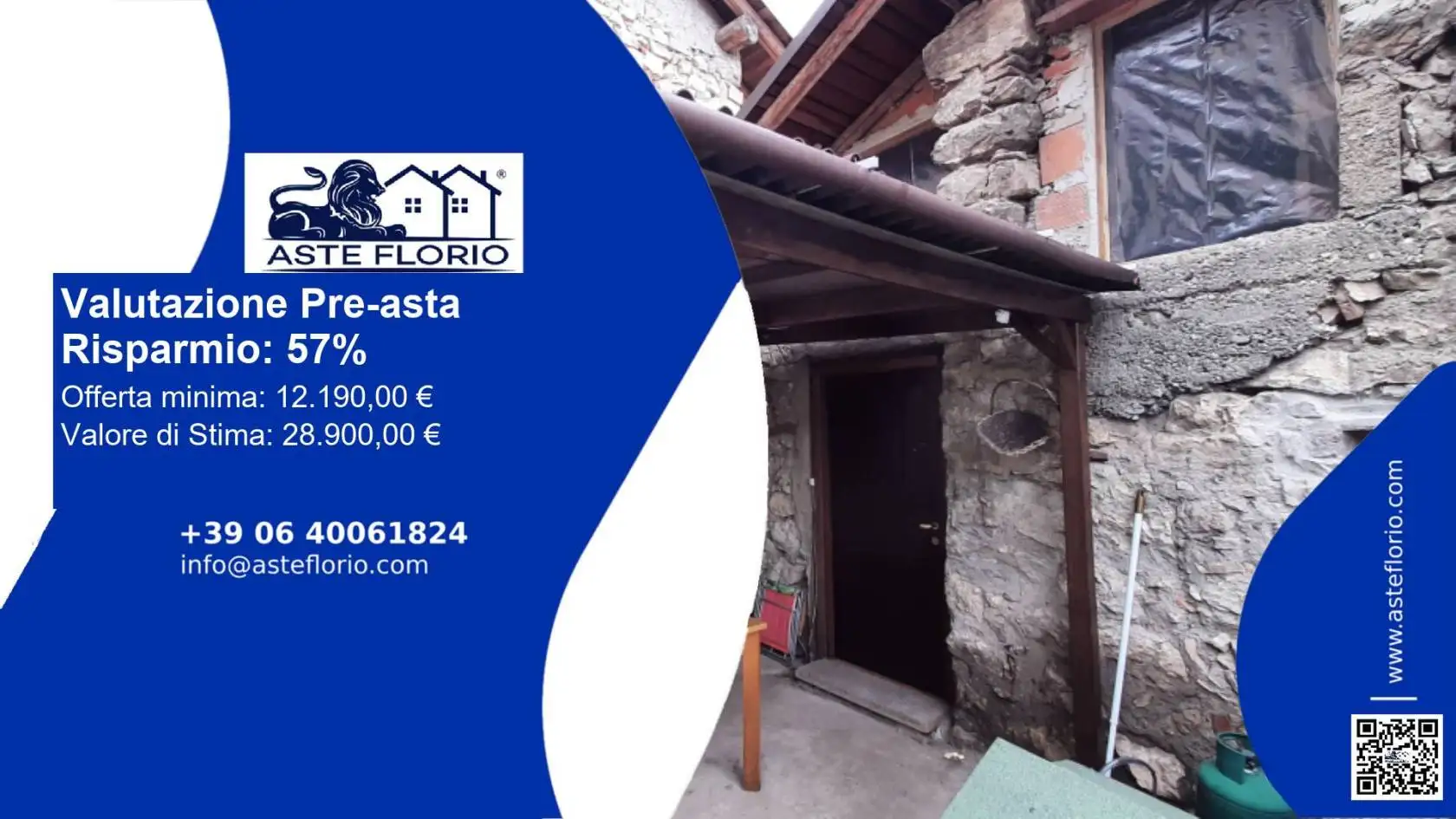 Appartamento in asta a Sedrina