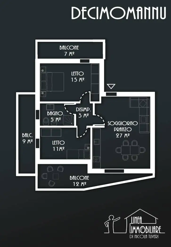 Appartamento in vendita a Decimomannu