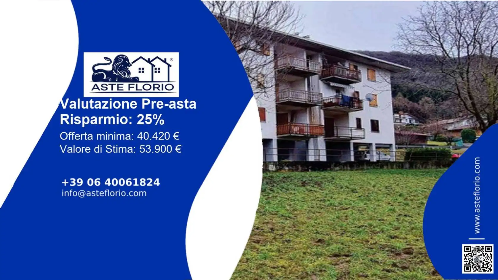 Appartamento in asta a Albino