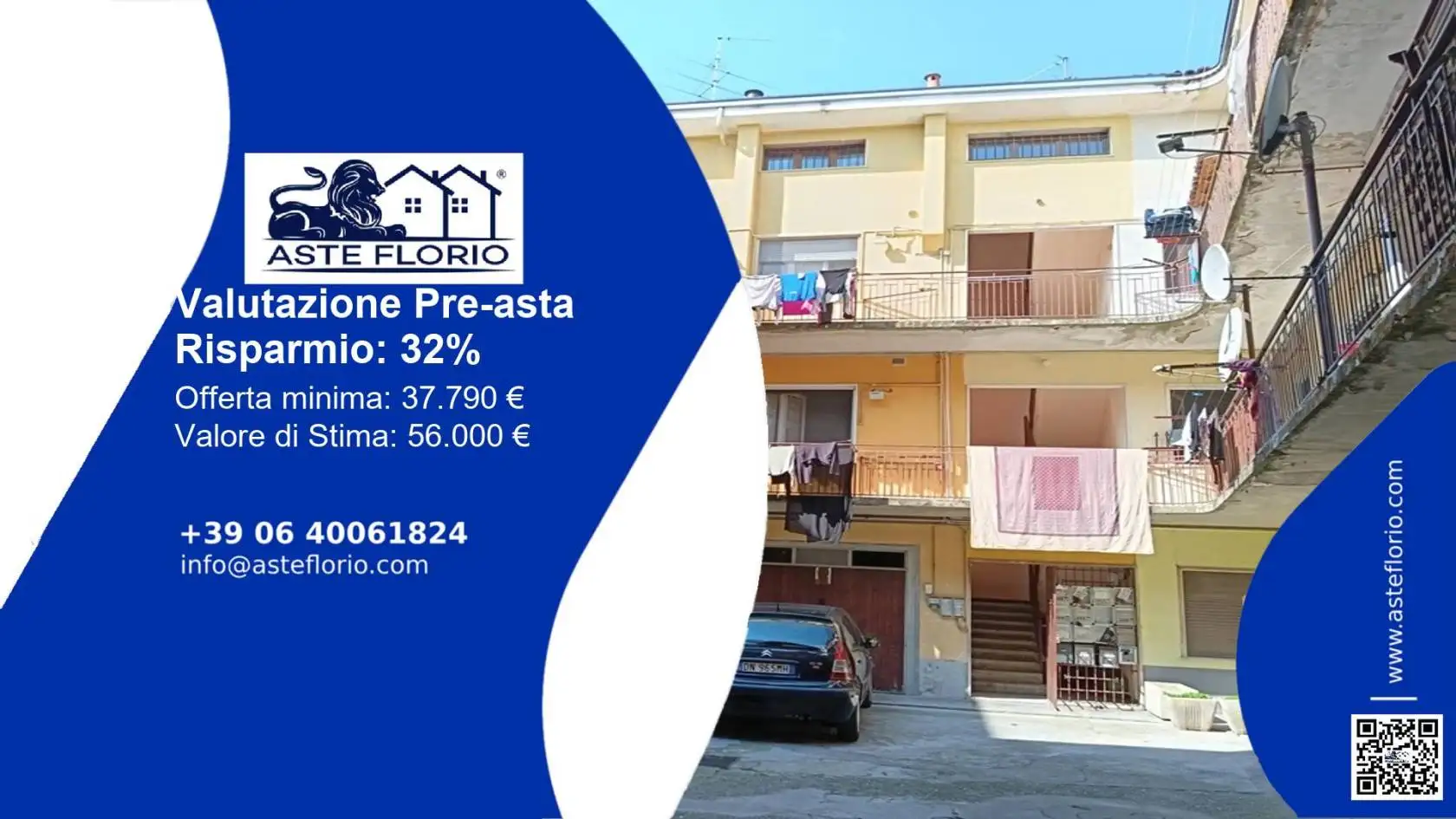 Appartamento in asta a Cologno al Serio