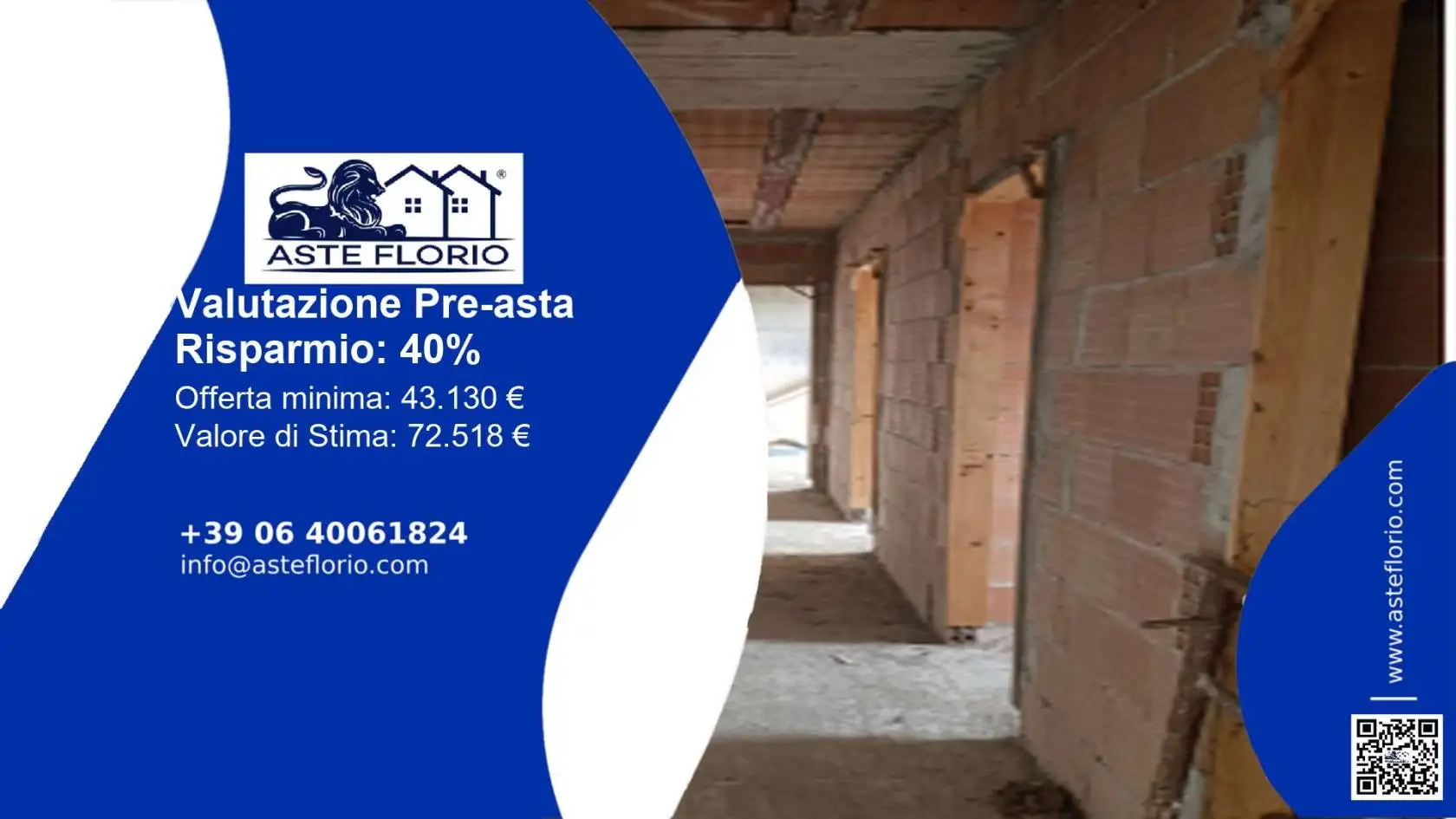 Appartamento in asta a Colli al Metauro