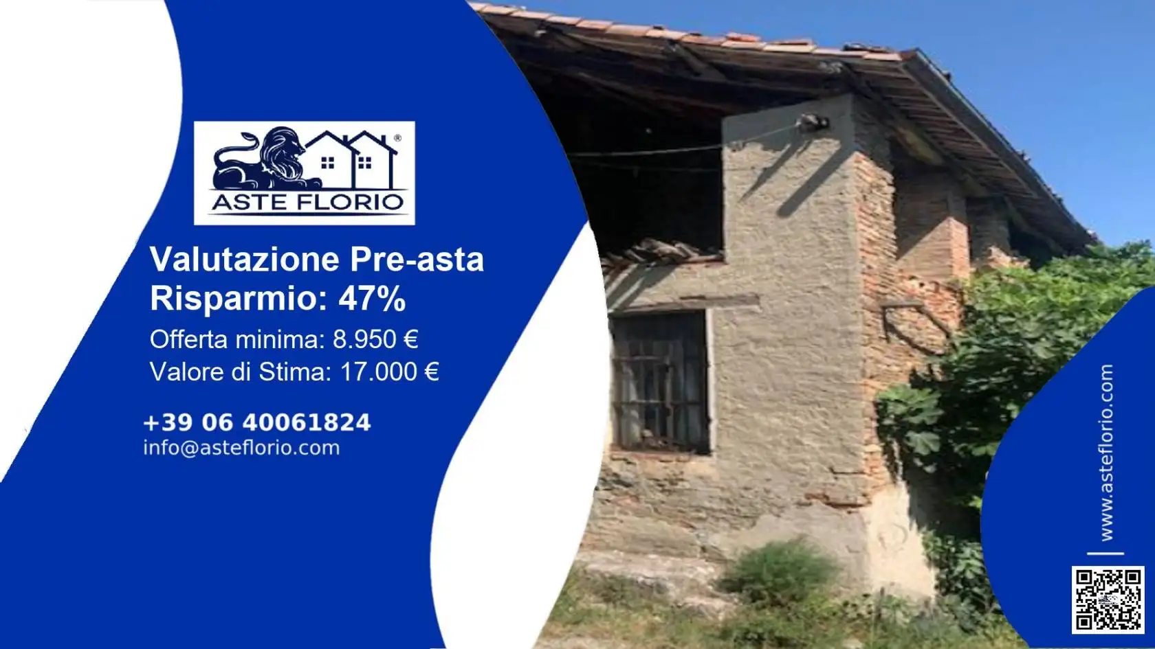 Appartamento in asta a Cassinasco