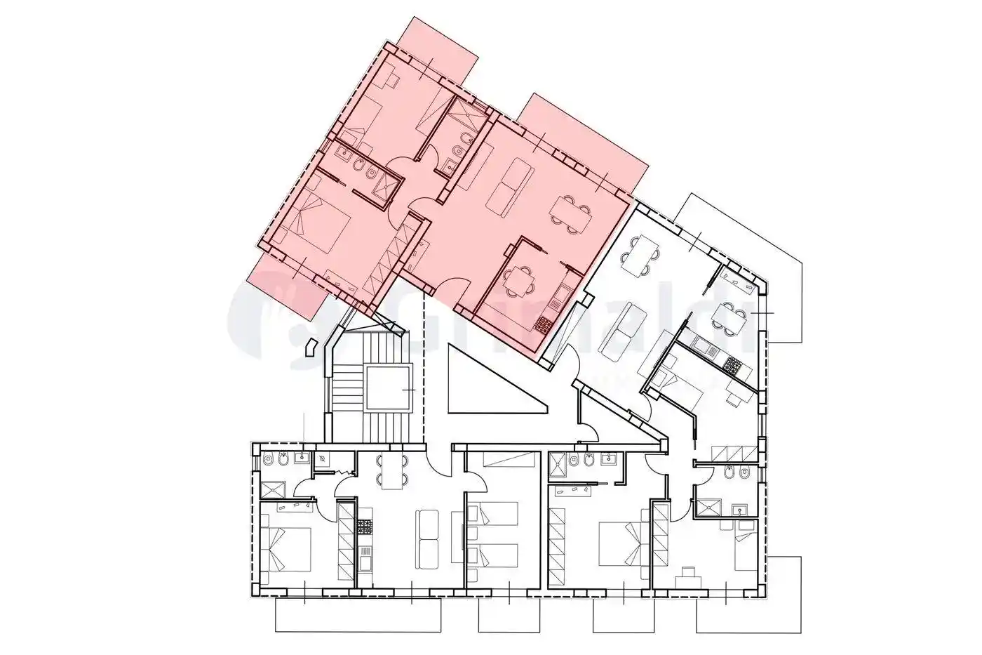 Quadrilocale via Sicilia, Grottasanta - Tunisi, Siracusa - foto 2
