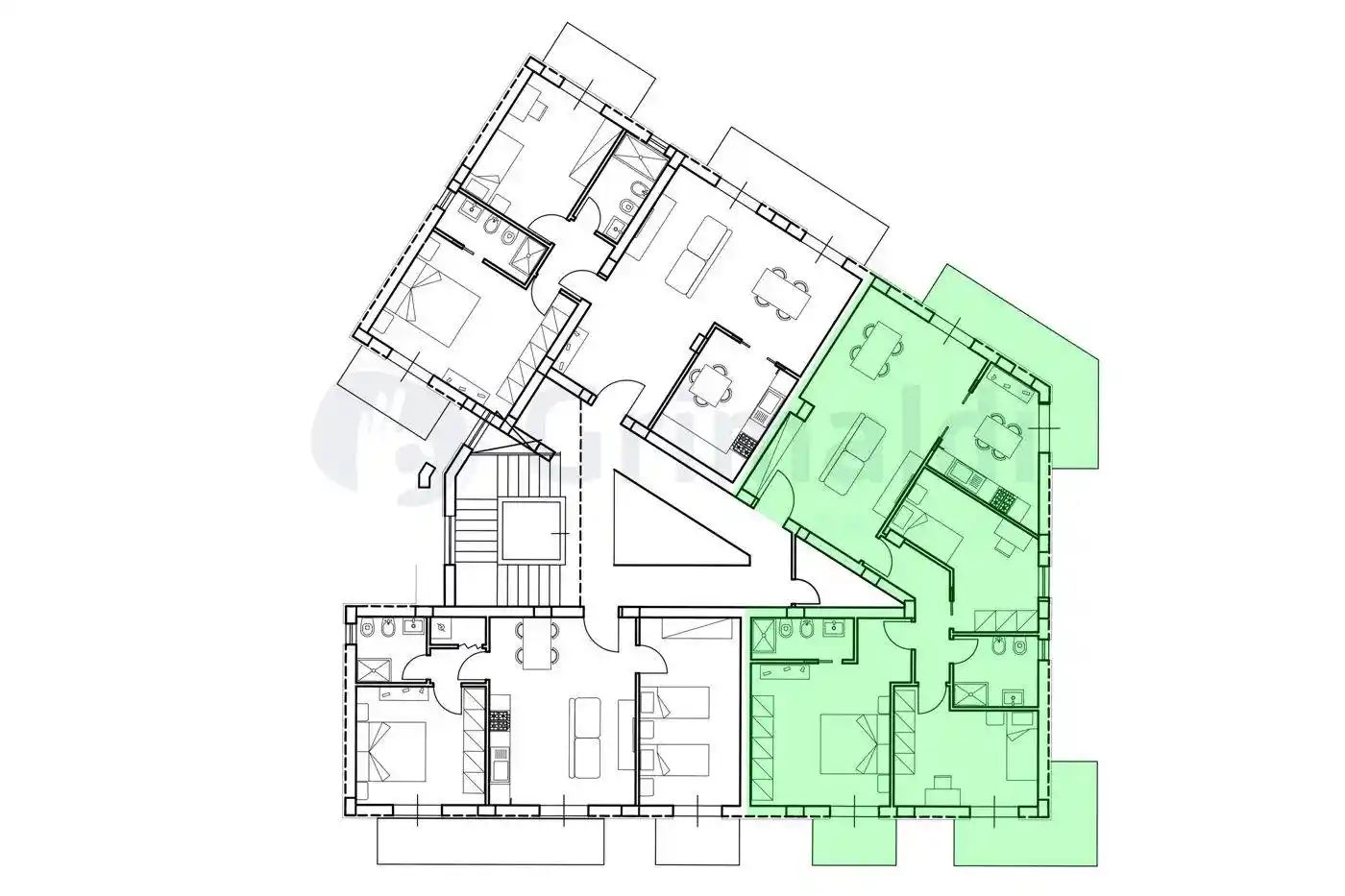 Quadrilocale via Sicilia, Grottasanta - Tunisi, Siracusa - foto 2