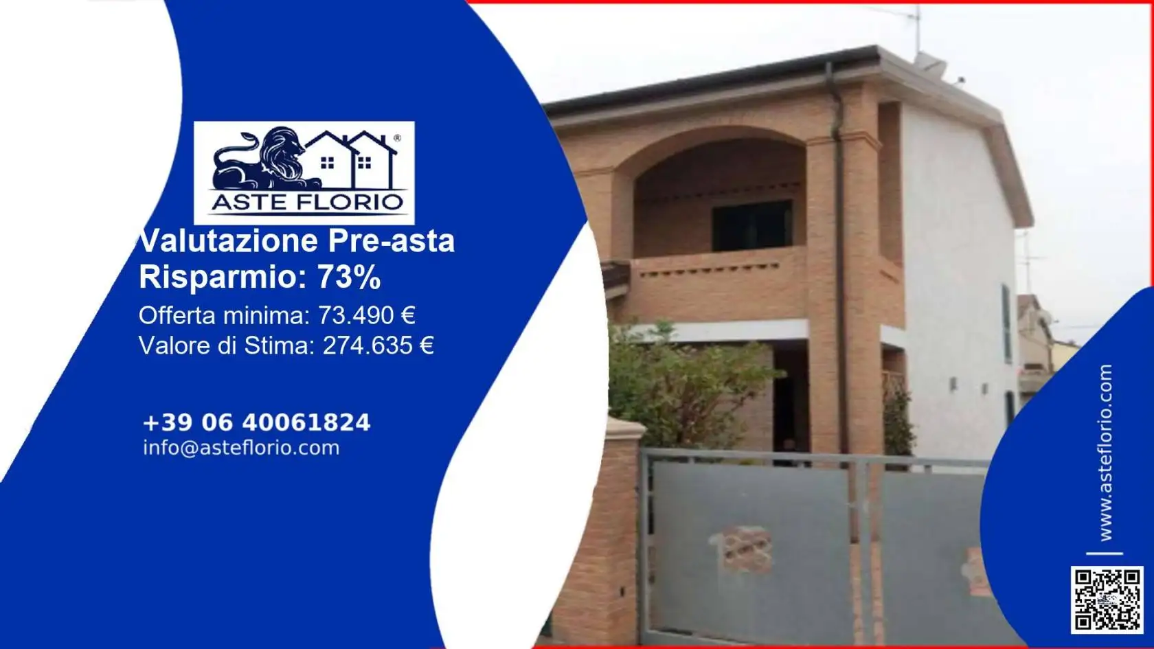 Appartamento in asta a Portomaggiore