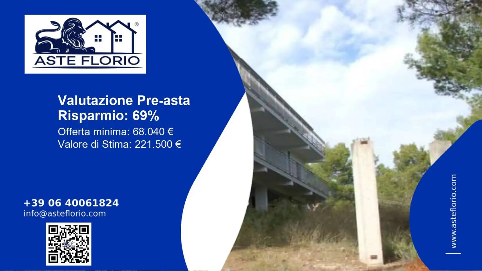 Appartamento in asta a Montegiordano