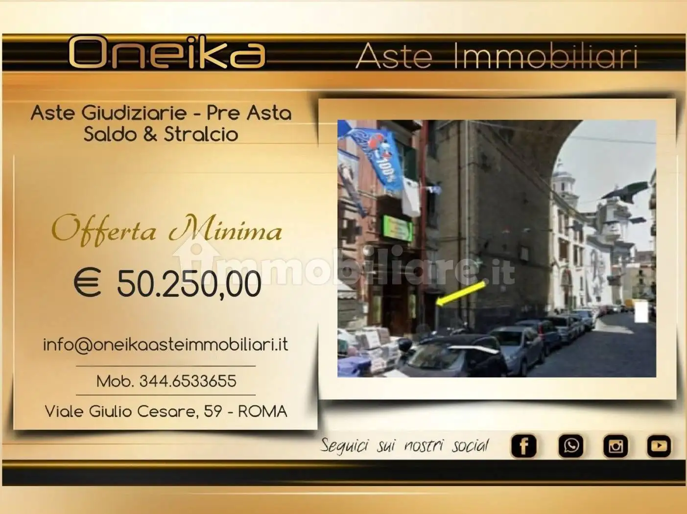 Appartamento in asta a Napoli