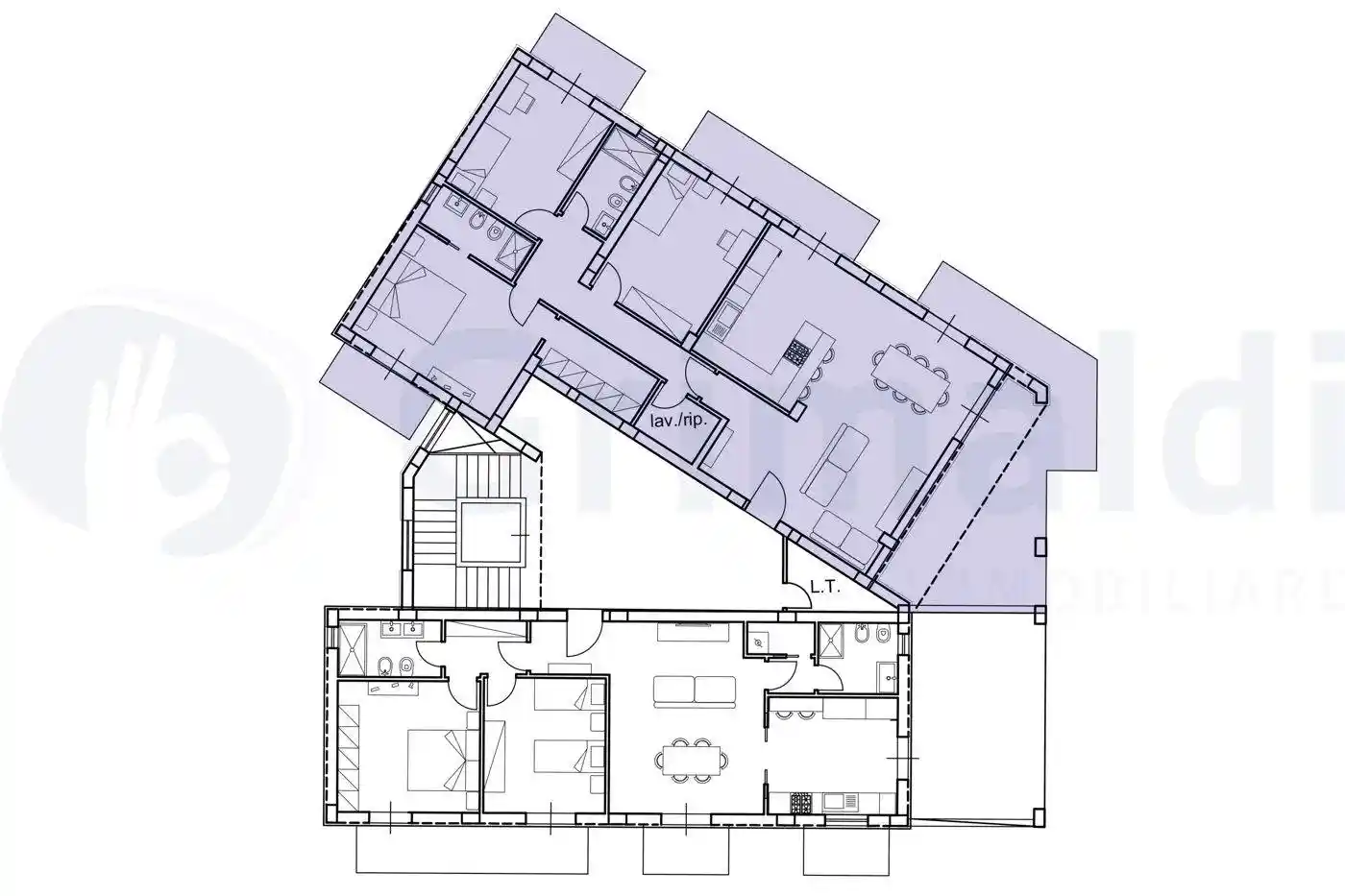 Attico via Sicilia, Grottasanta - Tunisi, Siracusa - foto 2