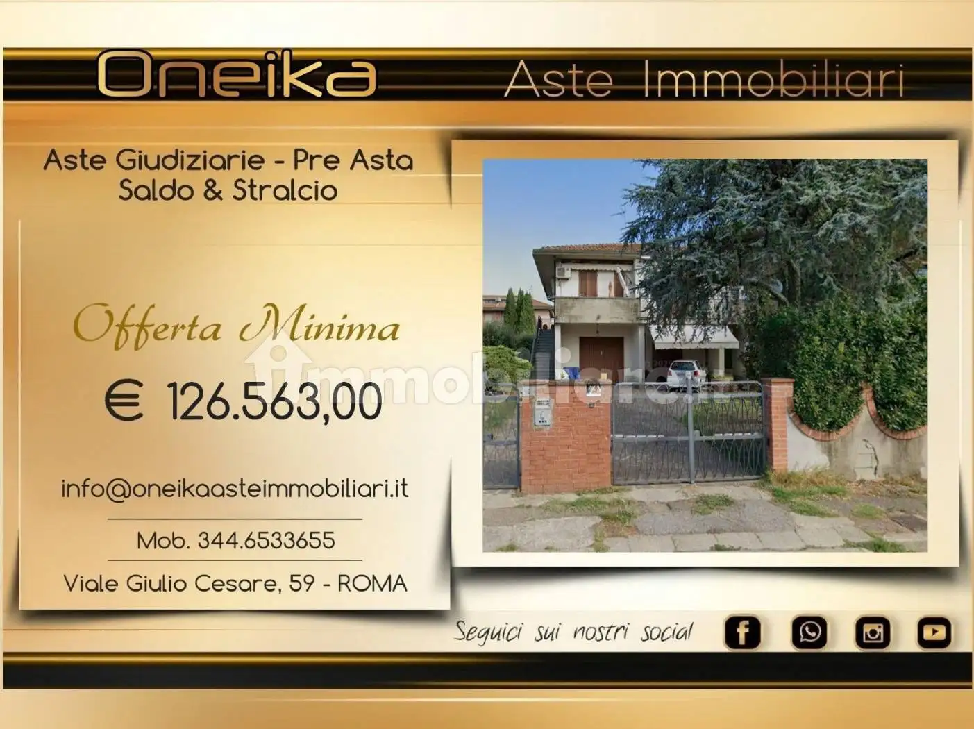 Appartamento in asta a Santa Croce sull'Arno