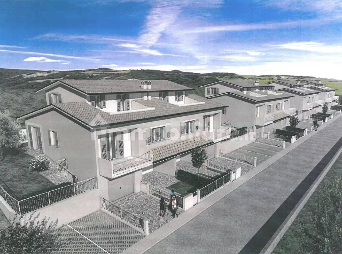 Villetta a schiera in vendita a Fermignano