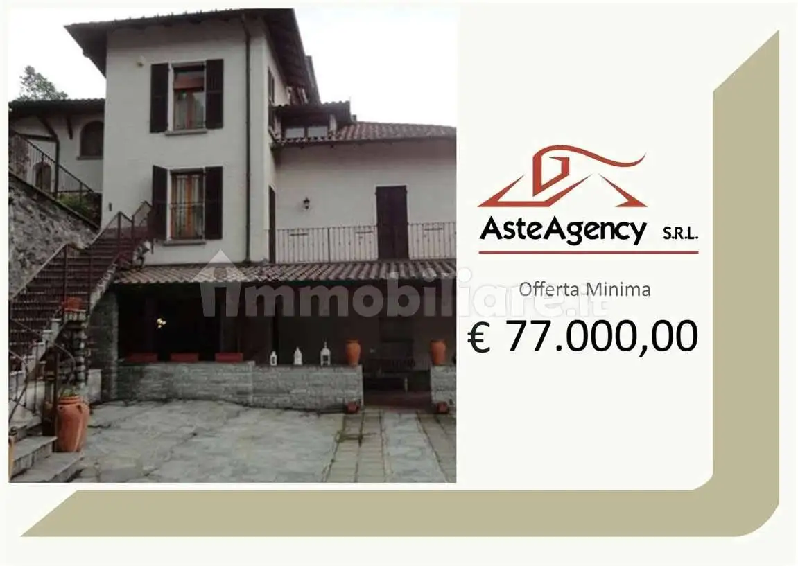 Villa in asta a Sormano