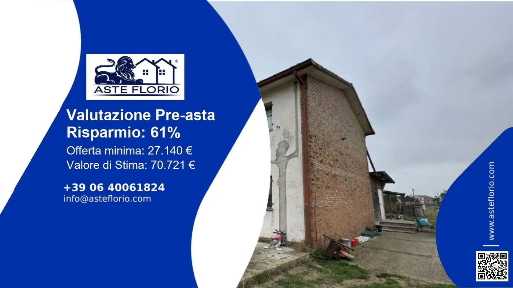 Appartamento in asta a Mesola