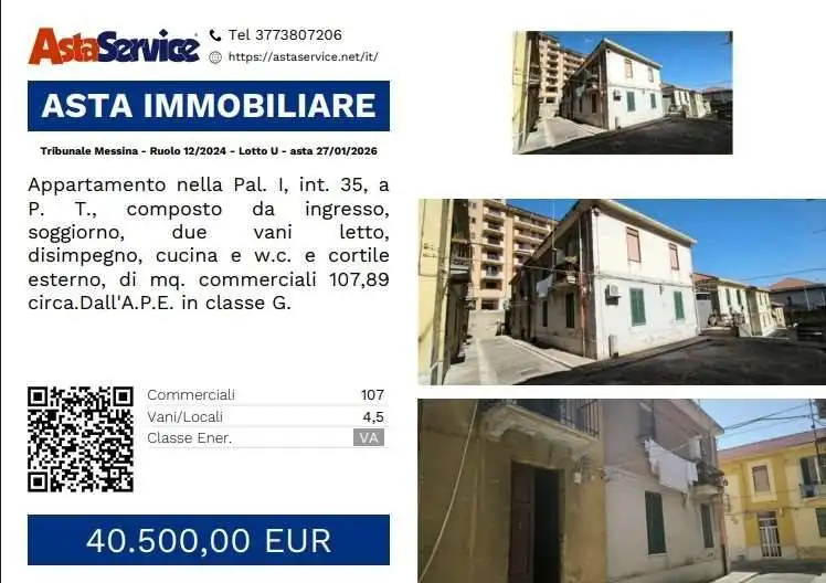 Casa indipendente in asta a Messina