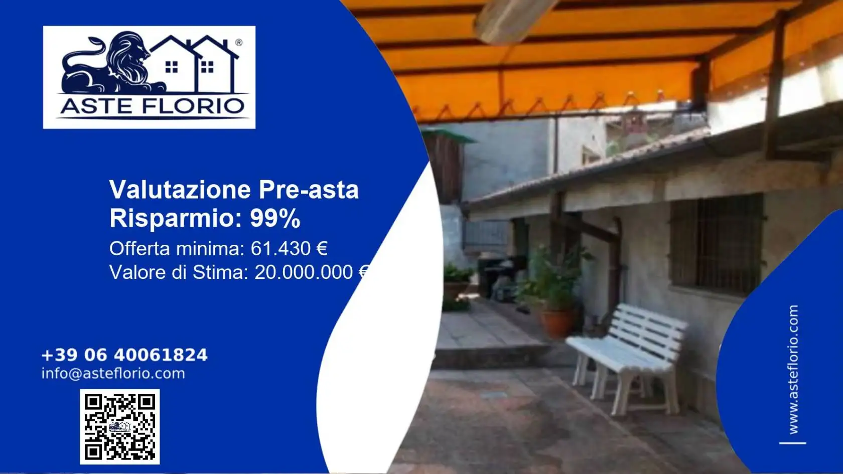 Villa in asta a Laveno-Mombello