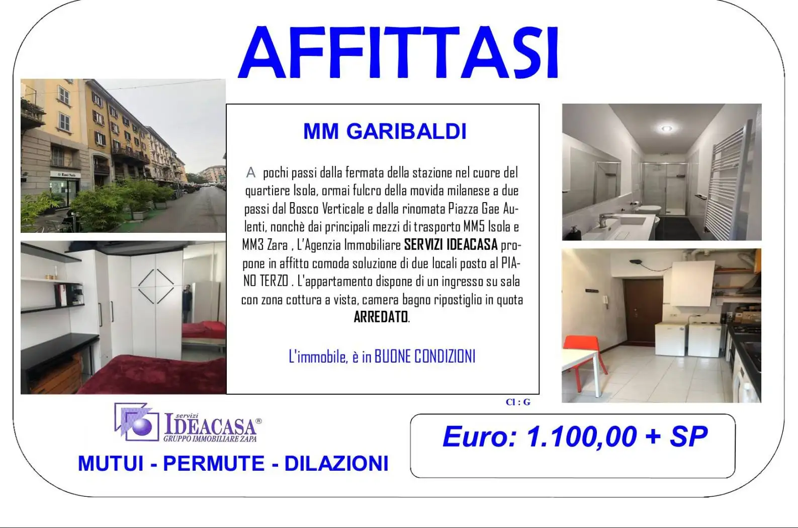 Appartamento in affitto a Milano