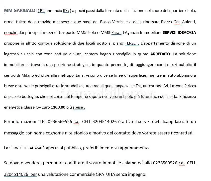 Bilocale via Pietro Borsieri 7, Isola, Milano - foto 2