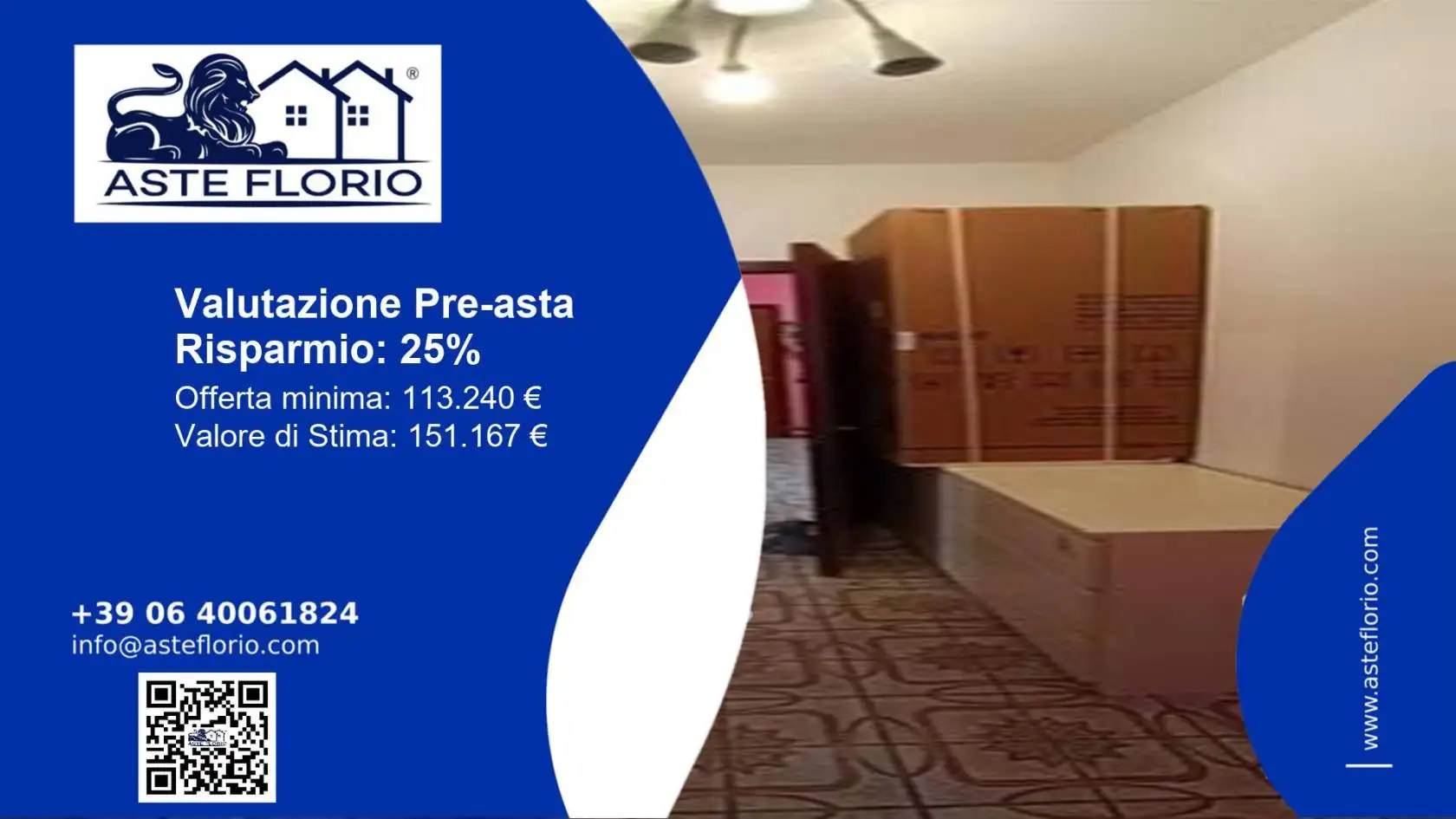 Appartamento in asta a Lesmo