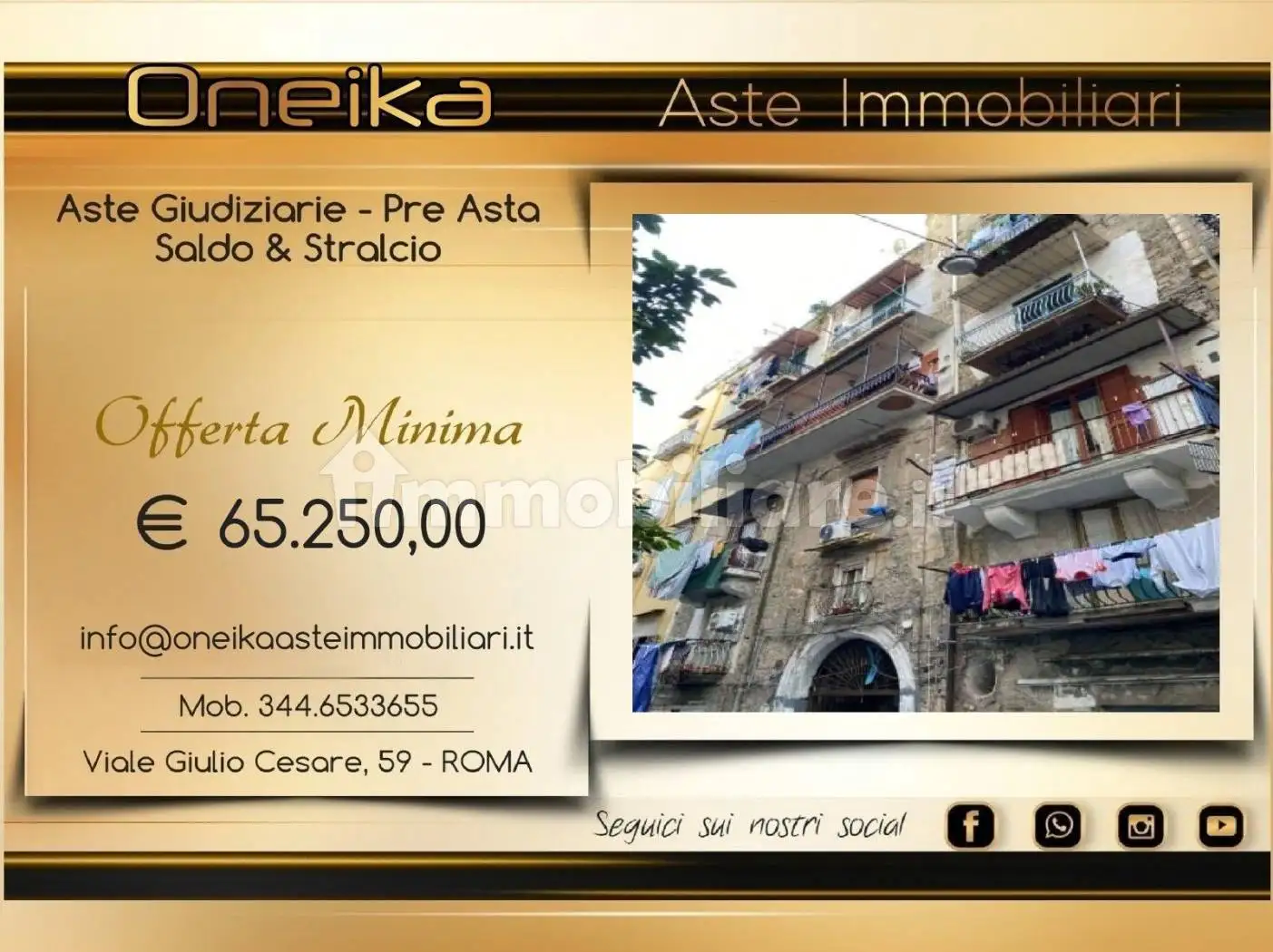 Appartamento in asta a Napoli