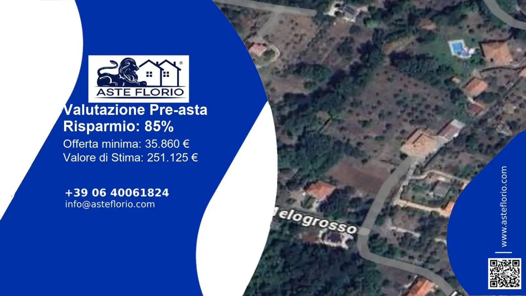 Villa in asta a Bassiano
