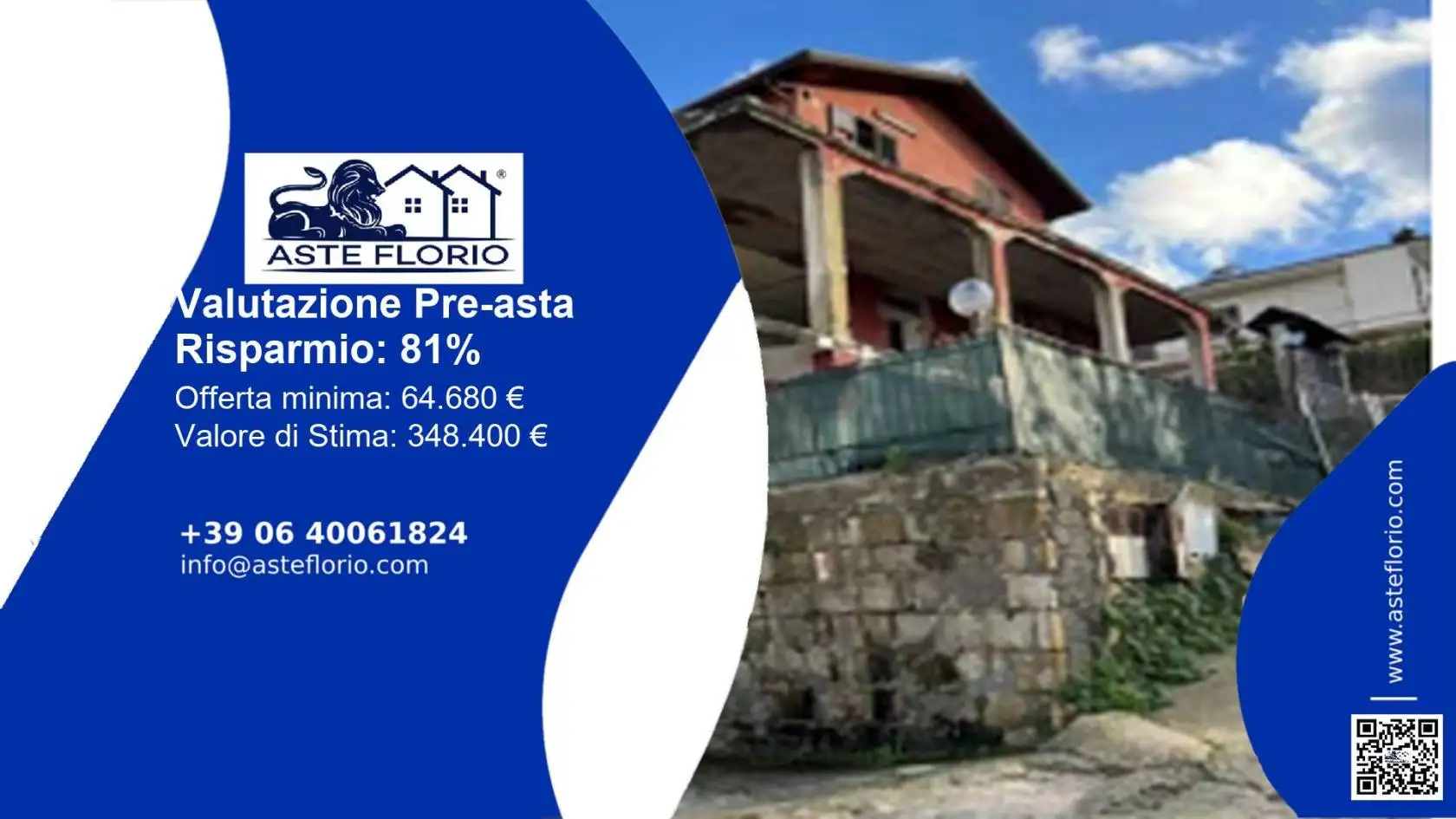 Appartamento in asta a Quarto