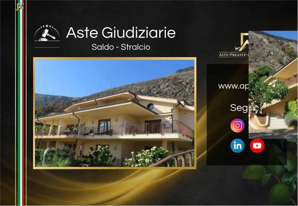 Villetta a schiera in asta a Palermo