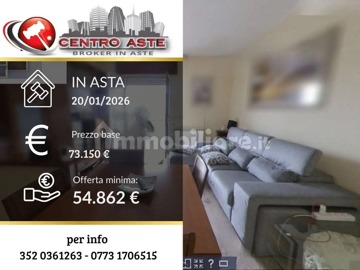 Appartamento in asta a Terracina