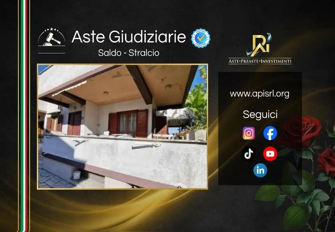 Villa in asta a Anzio