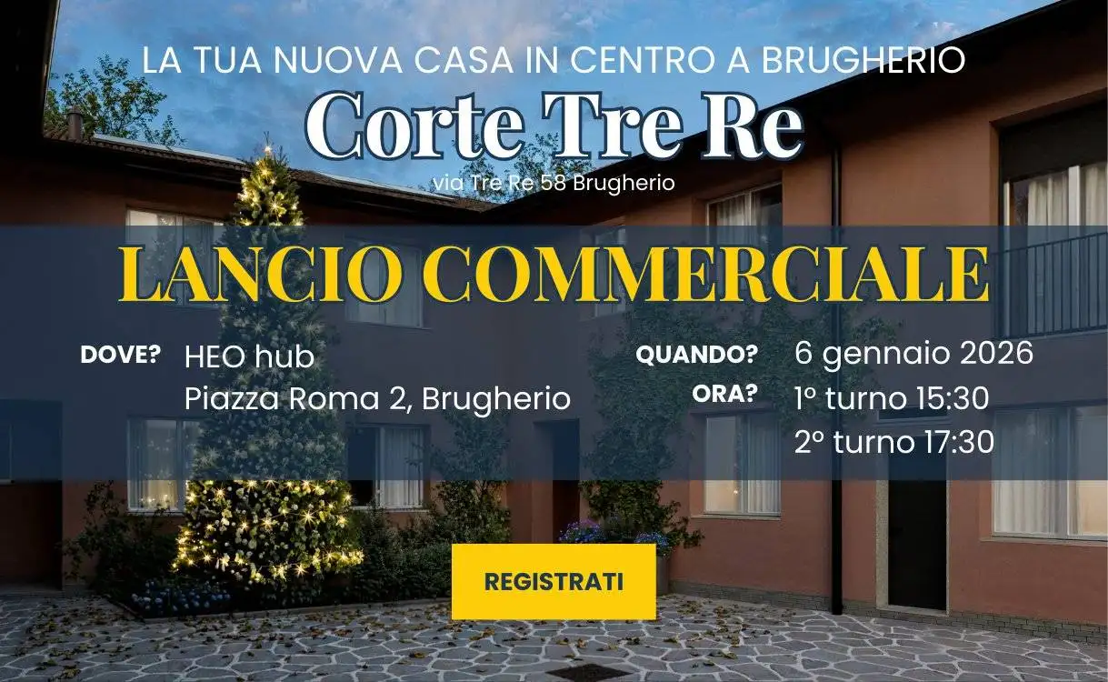 Appartamento in vendita a Brugherio