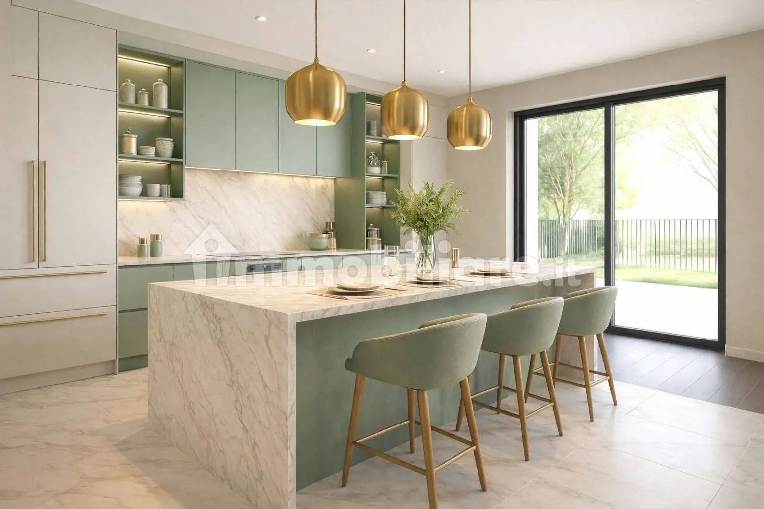 Appartamento in villa via Larga, Calcinate - foto 2