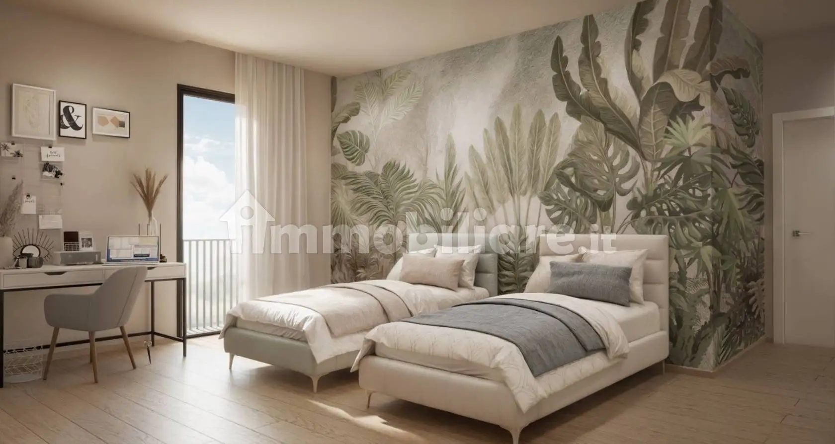 Appartamento in villa via Larga, Calcinate - foto 5