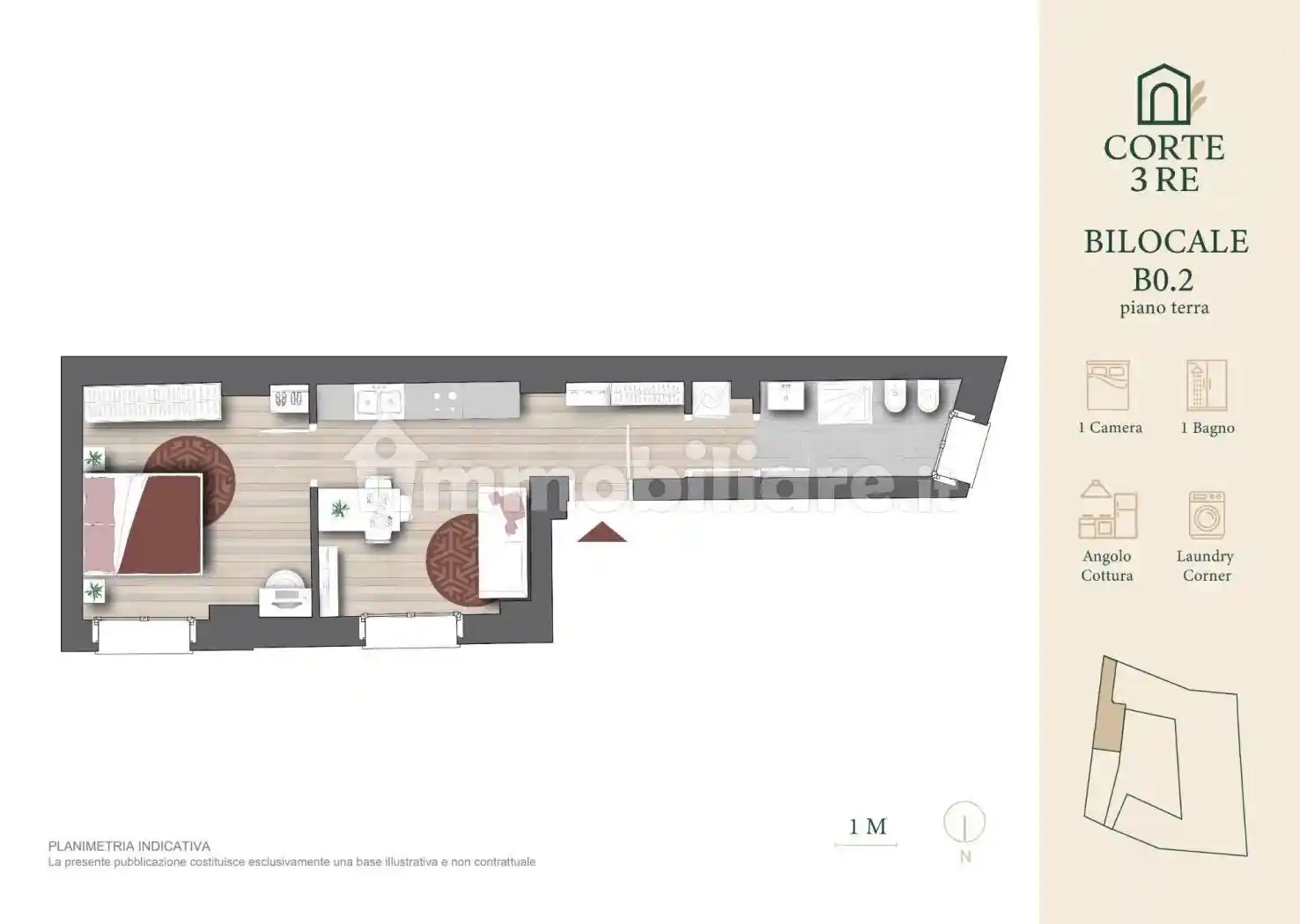 Bilocale via Tre Re 58, Centro, Brugherio - foto 2