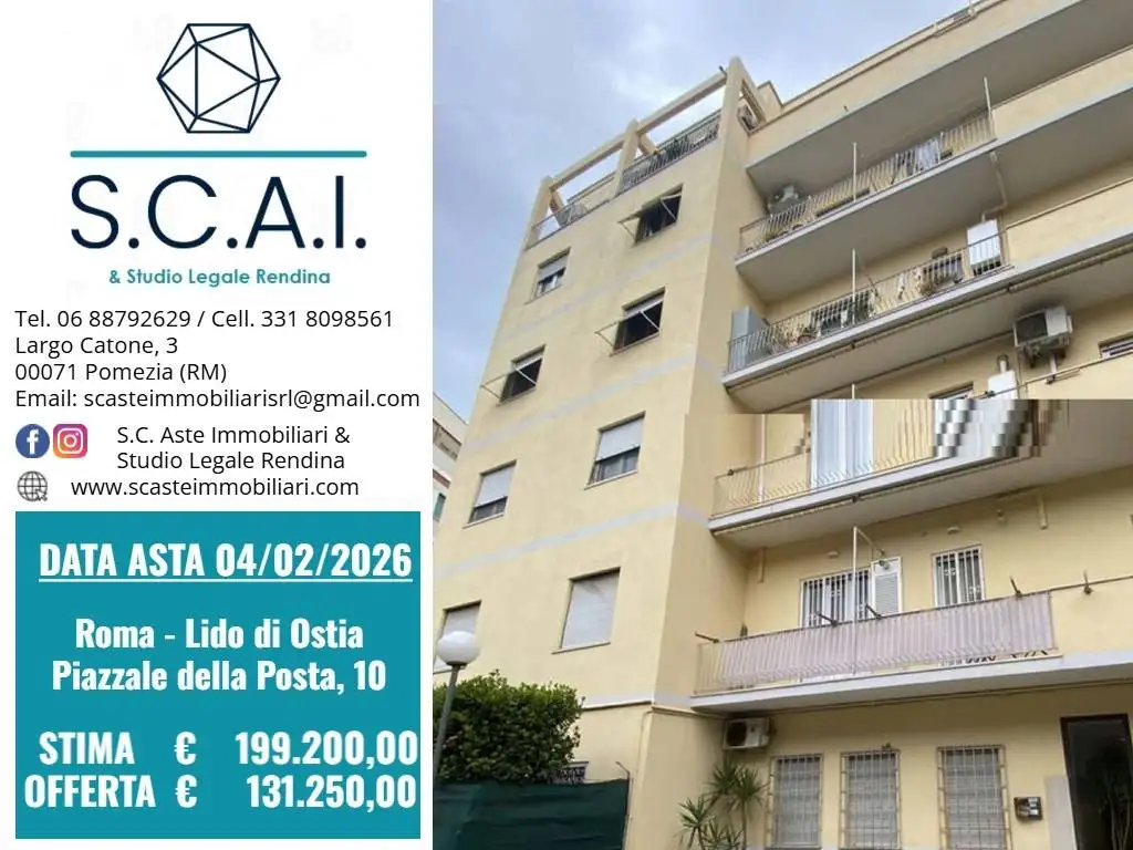 Appartamento in asta a Roma