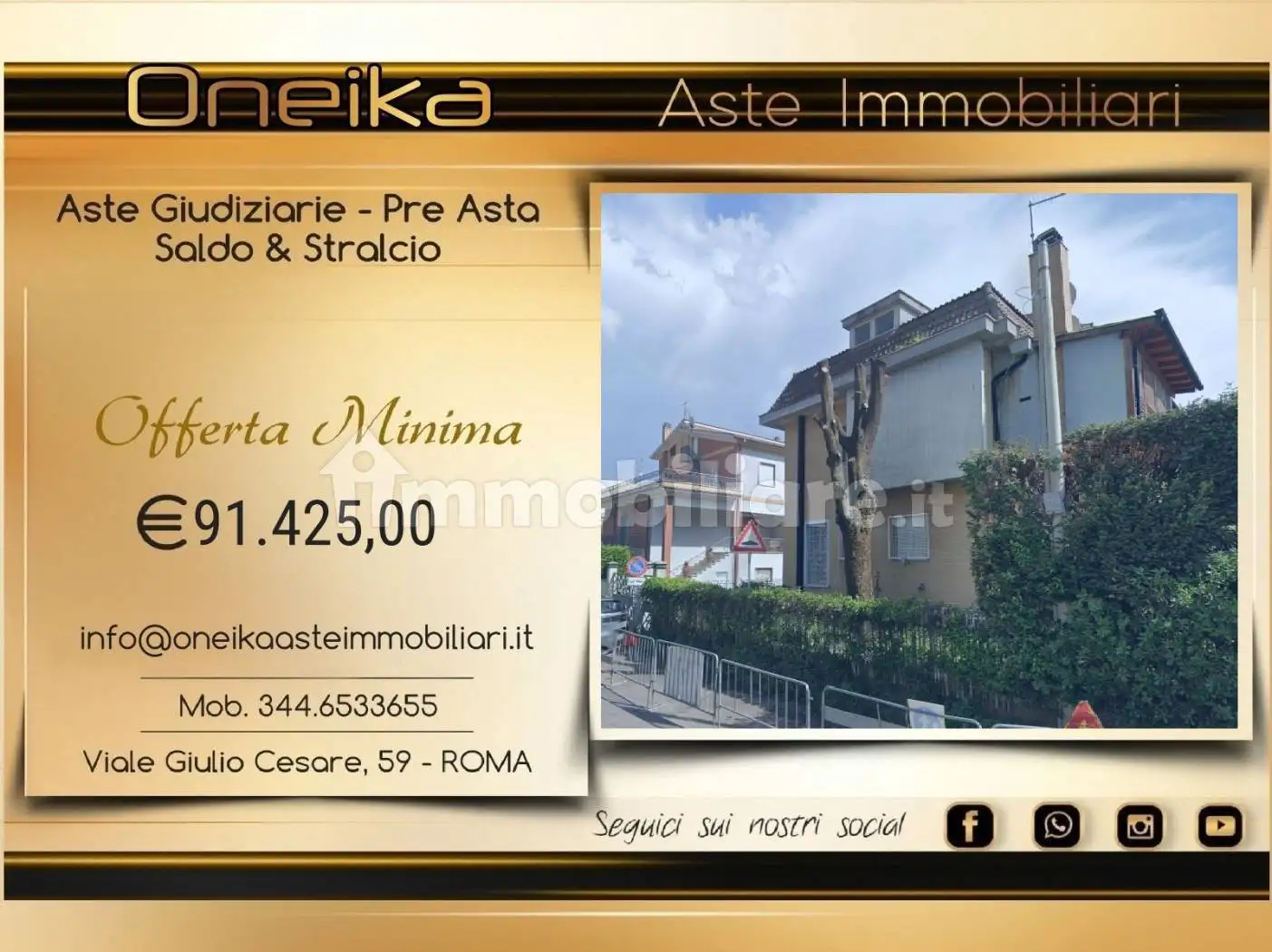 Appartamento in asta a Tivoli