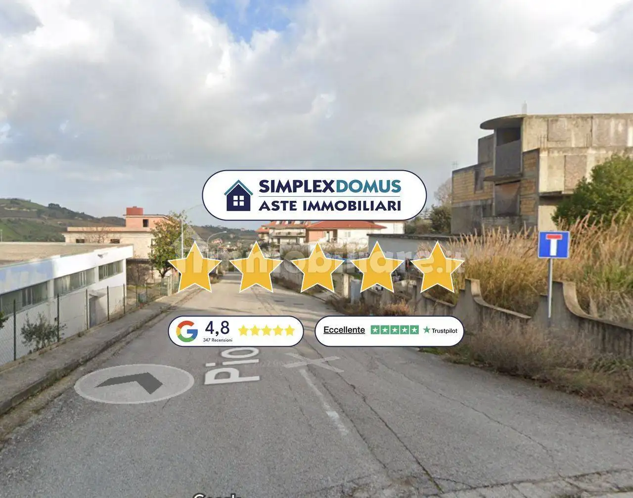 Villa in asta a San Benedetto del Tronto